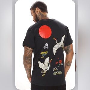 Loyalty Black and Red Short Sleeve Graphic Tee